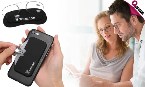 Compact Reading Glasses with Slimline Phone Case!